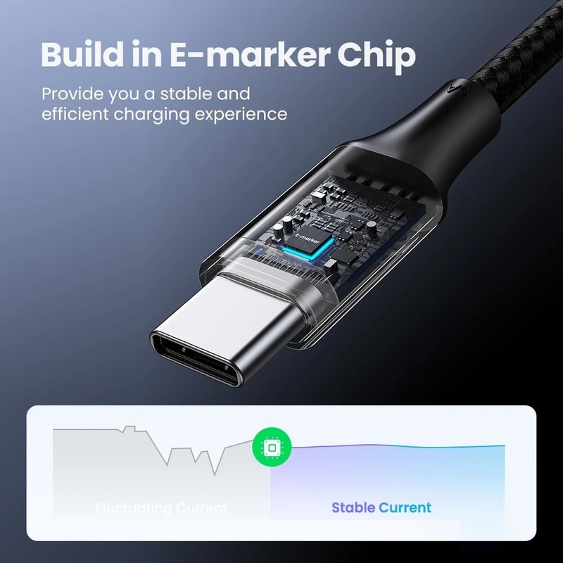 UGREEN 100W USB Type C To USB C Cable For Samsung Galaxy S24 iPhone 15 gallery
