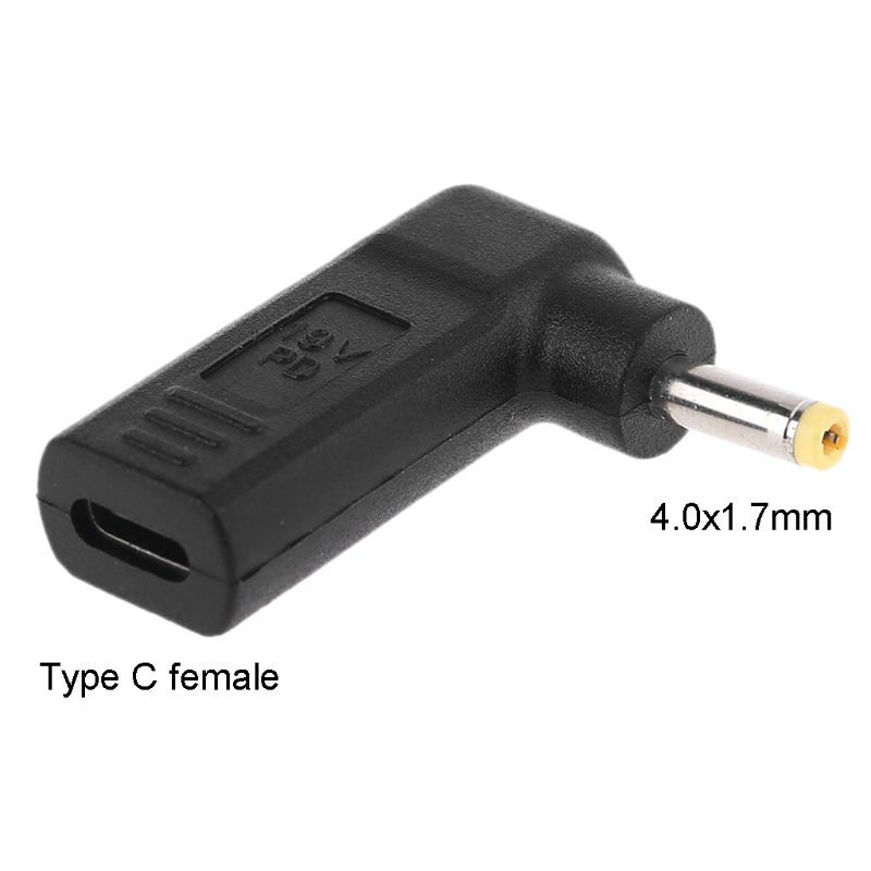 USB Type C to for DC 4.0x1.7mm Adapter Laptop Charging Converter Connector Plug gallery