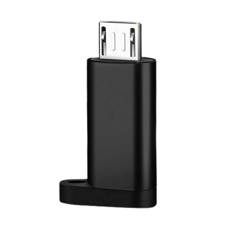 USB C to Micro USB Adapter Connector with Lanyard for Cellphone and Micro Device gallery