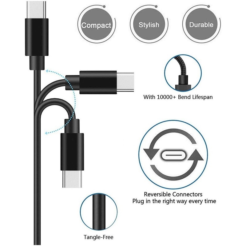 6FT Samsung USB-C to USB-C Cable Fast Charge Type C Charging Cord Rapid Charger gallery