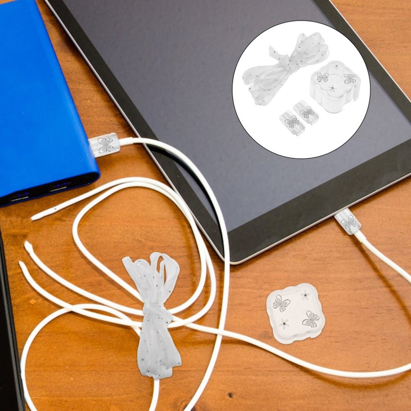 Power Adapter Protector Data Cable Protective Sleeves Butterfly Wire Cover gallery