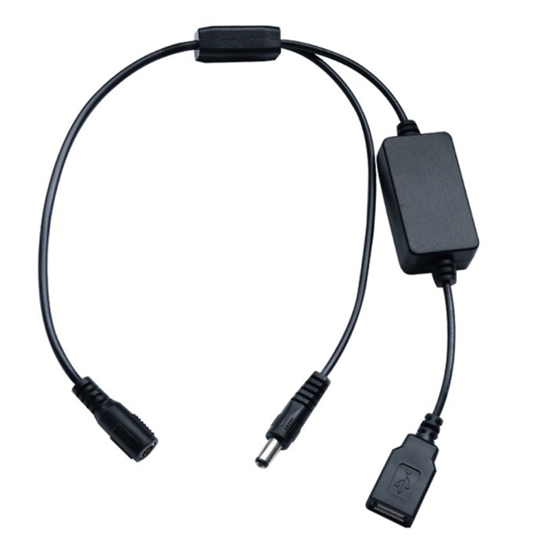 to USB Adapters 5.5×2.1mm Female to 5.5×2.1mm Male USB Female Connectors Charge