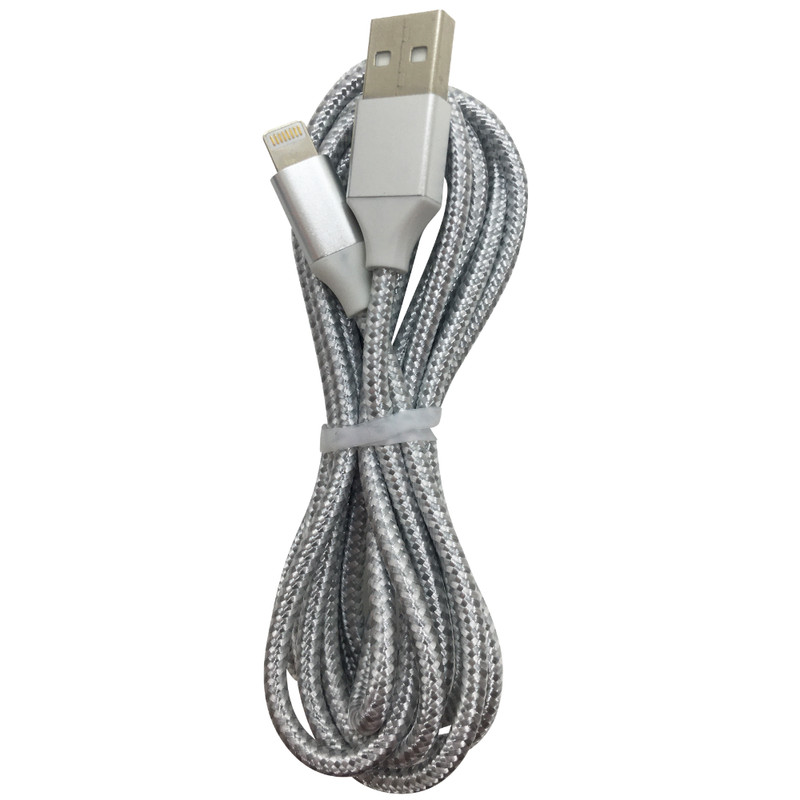 Bulk Lot 6/10FT Braided USB Charger Cable For iPhone 14 13 12 11 XR 8 iPad Cord