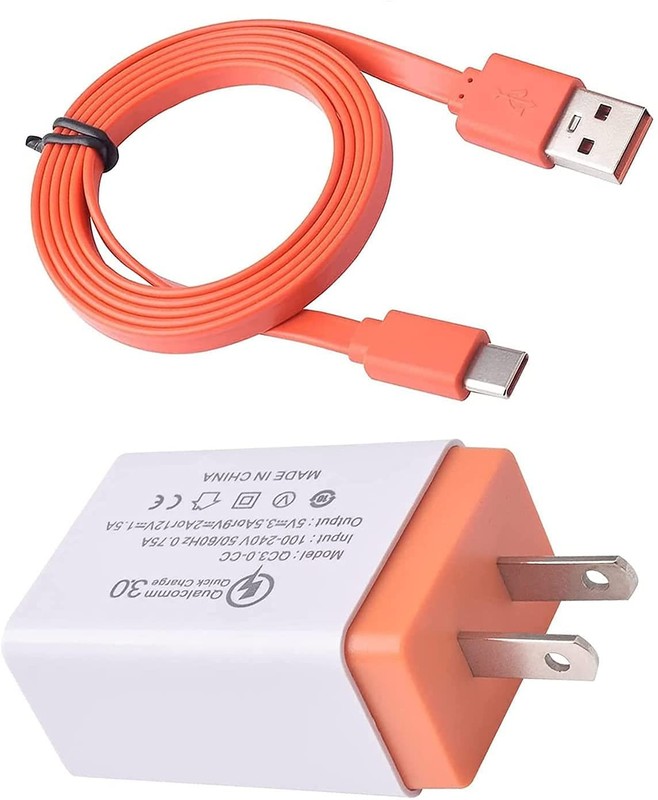 Flip 6 Fast USB Type C Charging Cable，Replacement Wall Charger Cord Compatibl...