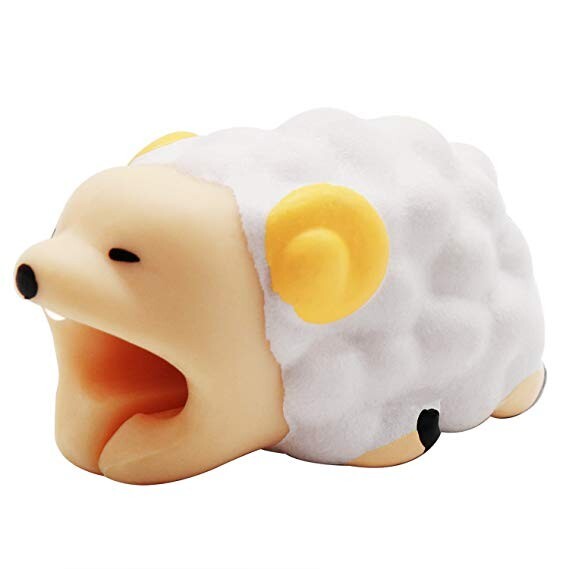 Universal Animal Bite Charging Cable Protector Sheep