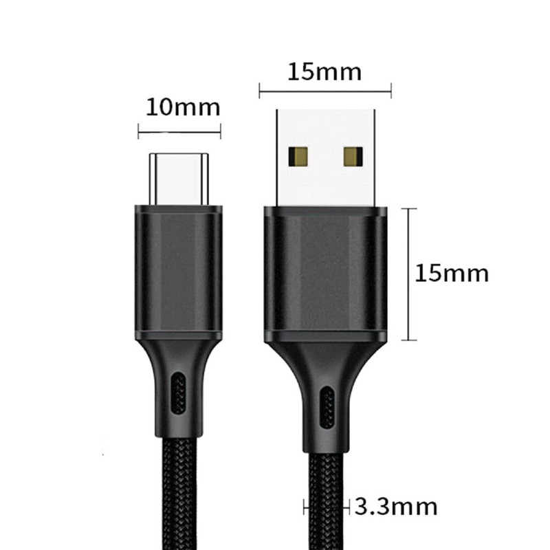 3/6/10Ft Fast Charger Type C USB-C Cable For Samsung Android LG Charger gallery