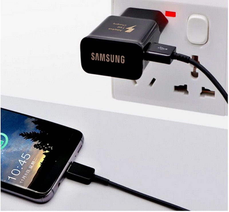 2X Adaptive Fast Charger 4FT USB C Type C Cable Wall Block For Samsung Android gallery
