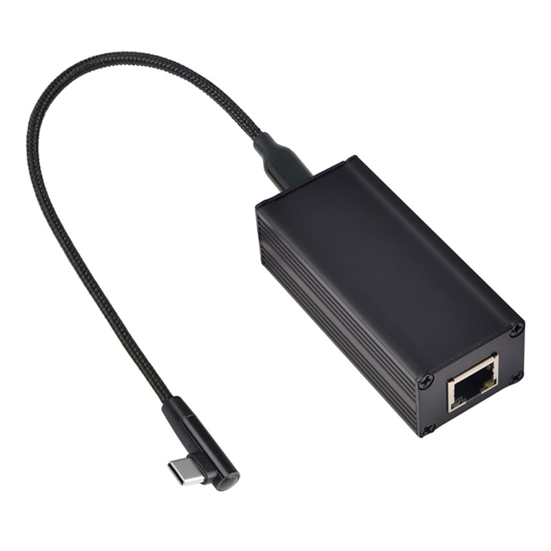 PoE to Type C Adapter Converter 10/100Mbps Broadband Charging Converter