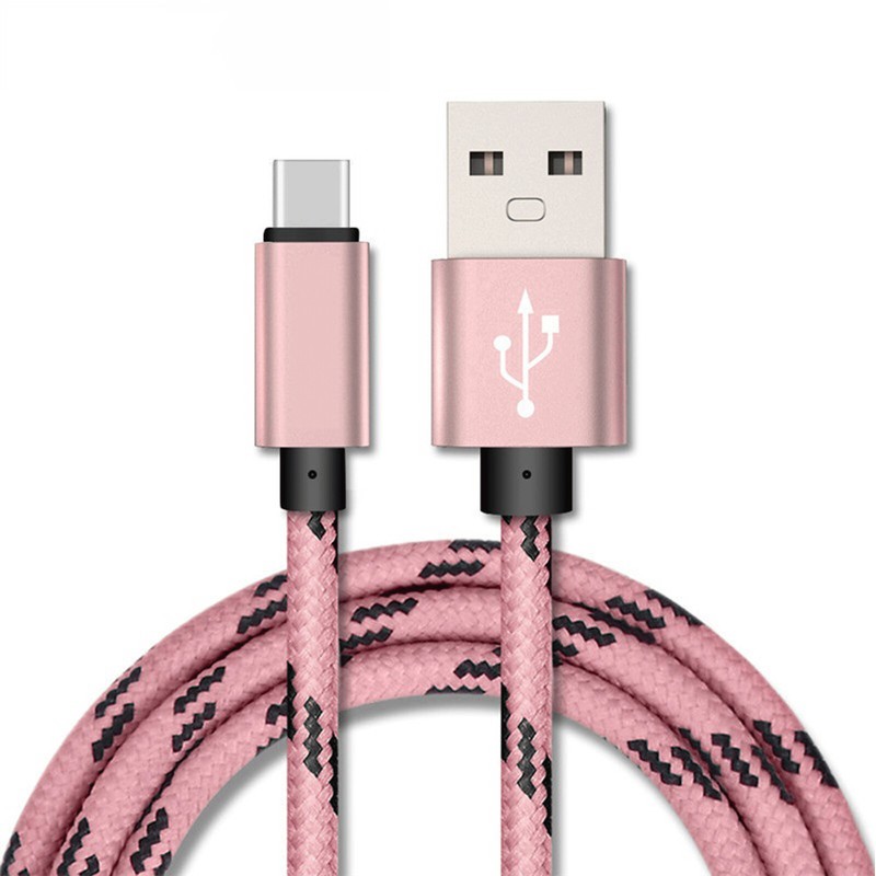 Braided USB C Type-C Fast Charging Data SYNC Charger Cable Cord 3/6/10FT Lot gallery