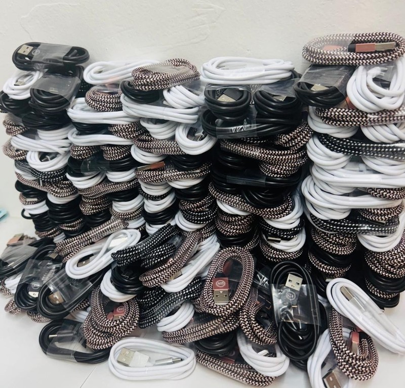 WholeSale 100 Lot Braided USB C Type-C Fast Charging Data SYNC Cable Cord 4 Ft gallery
