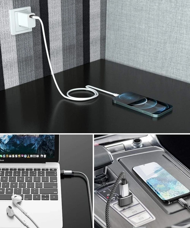 New USB to USB C Adapter Type-C Female to A Male OTG Converter High quality US