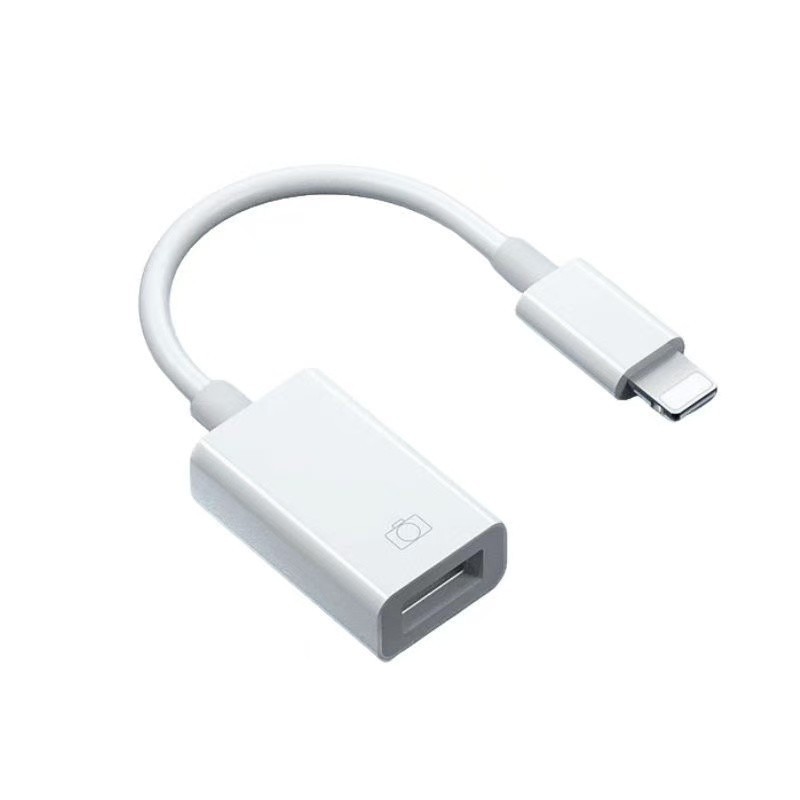 Camera USB OTG Adapter Cable With Female Connector For Apple iPhone iPad iPod lo