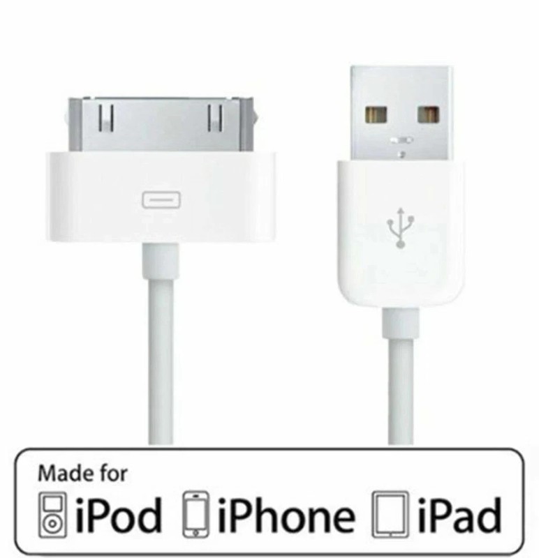 30 Pin USB Data Sync Cable Charger for iPhone 4 4G 4S 3GS iPod Nano iPad 1/2/3 gallery