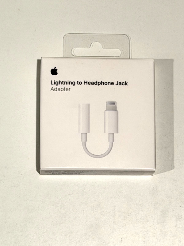 GENUINE Apple Lightning to 3.5mm Headphone Jack Adapter MMX62AM/A NEW SEALED