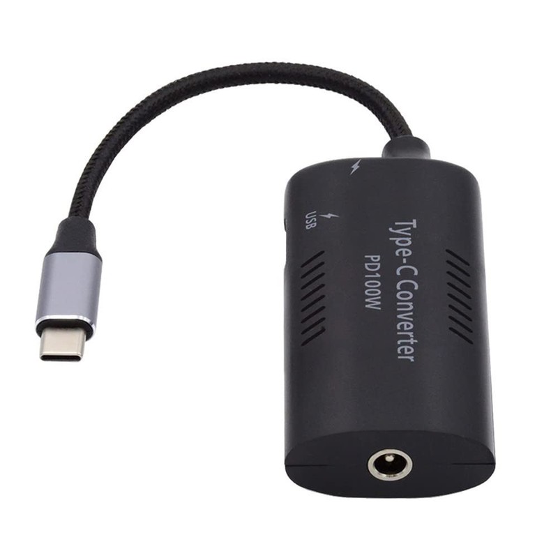 DC Power 5.5×2.5mm 5.5×2.1mm Input to 100W Dual USB-and -A Output PD Emulator…