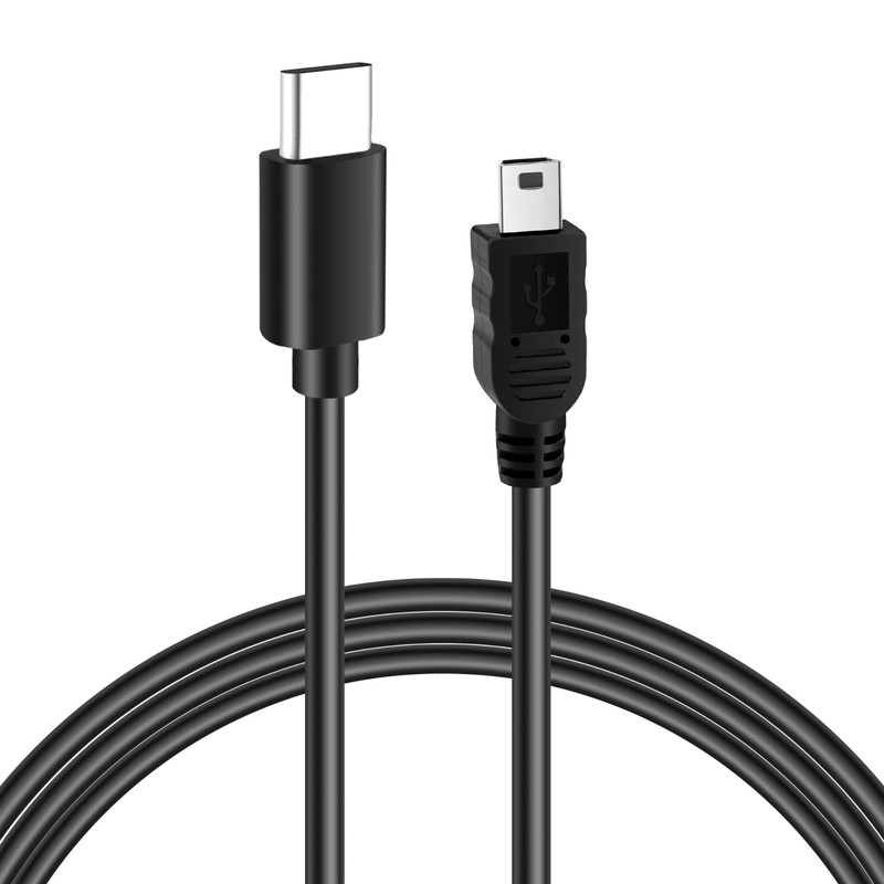 USB C to Mini USB Cable 4 Feet, Mini USB to Type C Cable, USB C to Mini 5-Pin…
