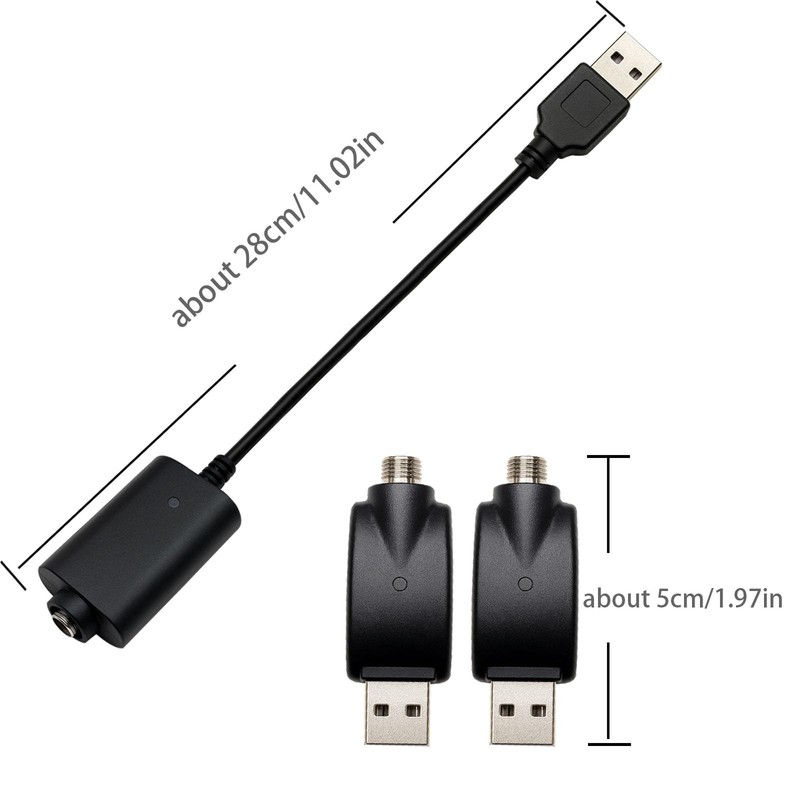 Universal USB Smart Thread Cable, Charging Cable Port, black, black gallery