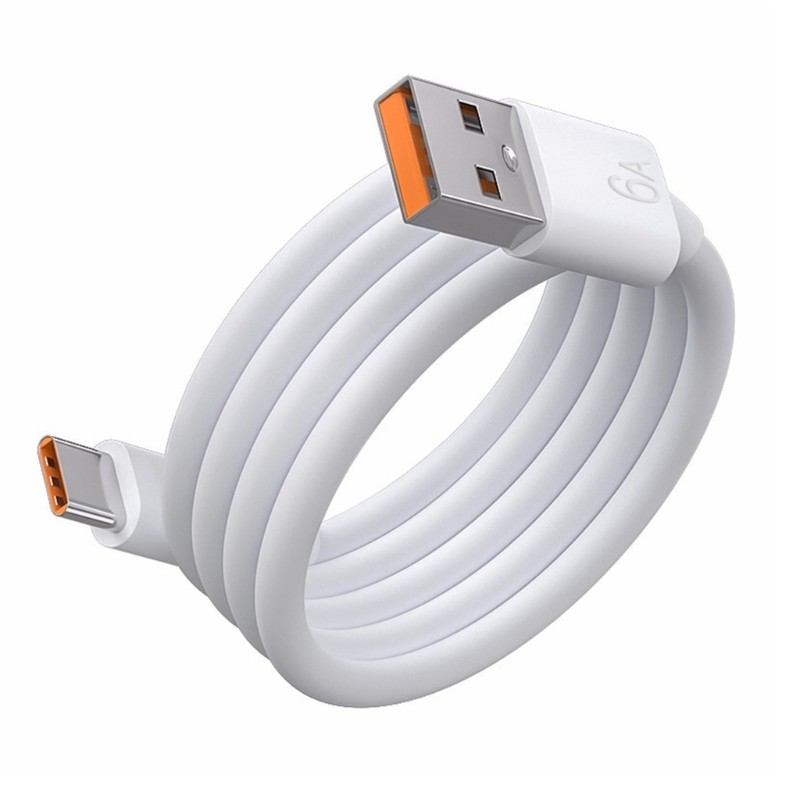 Convenient USB C Cable Long Type C to USB A Charging Data Cable 6.0A Fast Charge gallery