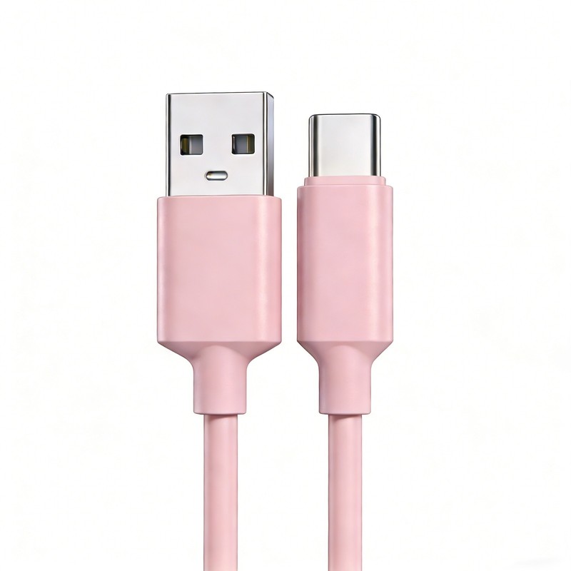 NEW Braided USB-TYPE-C (PINK) Charging Data SYNC Charger Cable Cord 1 pcs gallery
