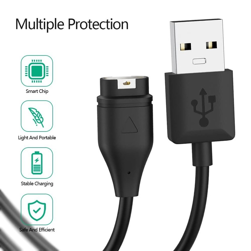 Efficient 3-Pack Garmin USB Charger Cable - Fast Charging for Active Lifestyles gallery