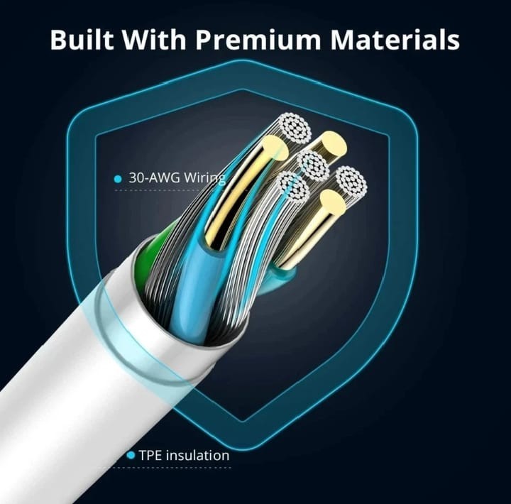For iPhone 17 16 15 14 13 12 Pro Max X 20W Fast USB-C PD Plug Charger and Cable gallery