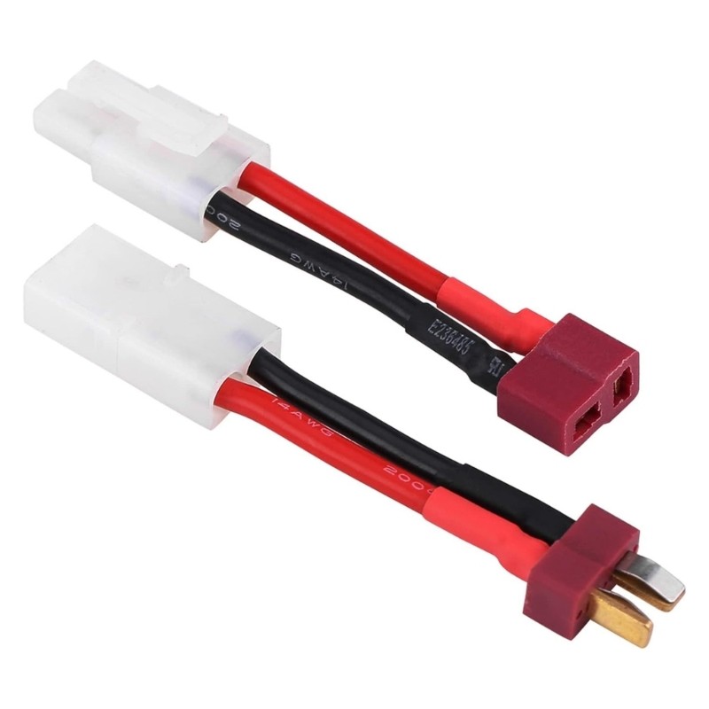 14AWG Silicone Charging Cable T Plug Connector Remote Control Electric Model Car gallery