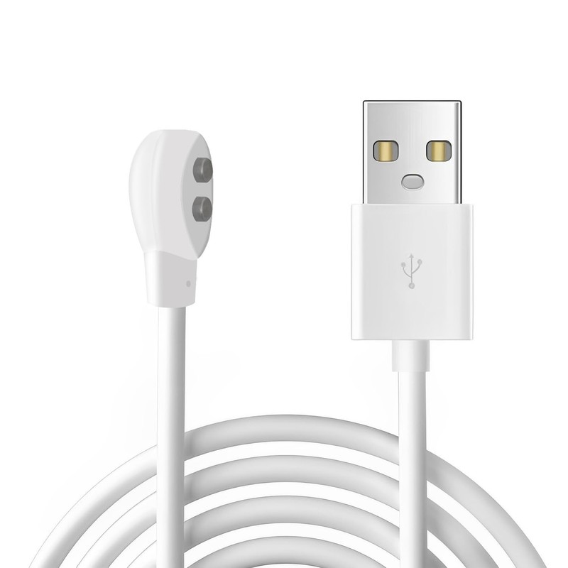 6Mm Magnetic USB DC Charger Cable, 2.7Ft Replacement Oval Base Charging Cord for