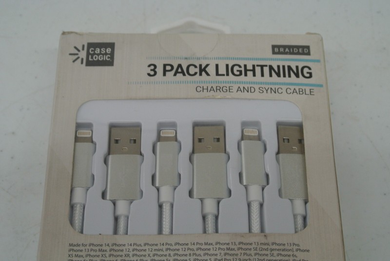 CASE LOGIC 3 PACK CHARGE AND SYNC CABLE (128561-2 N FF32) gallery