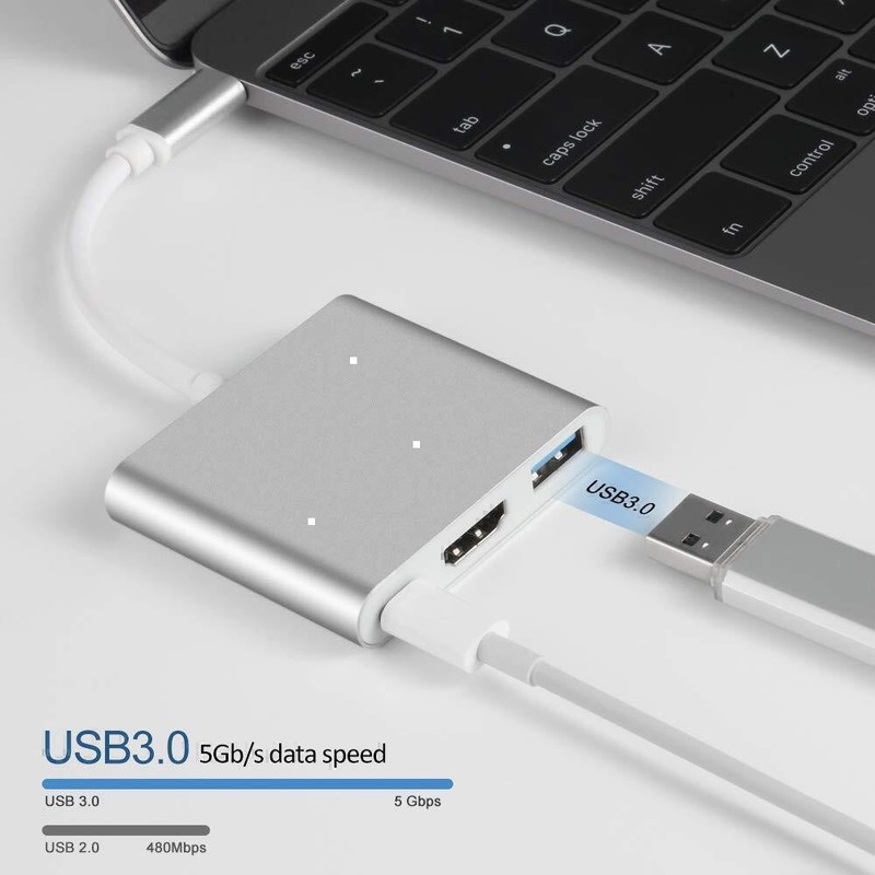 USB Type C to HDMI HDTV TV Cable Adapter Converter For USB-C Phone Tablet gallery