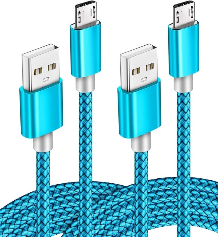 Brand New Micro USB Cable 6ft Blue gallery