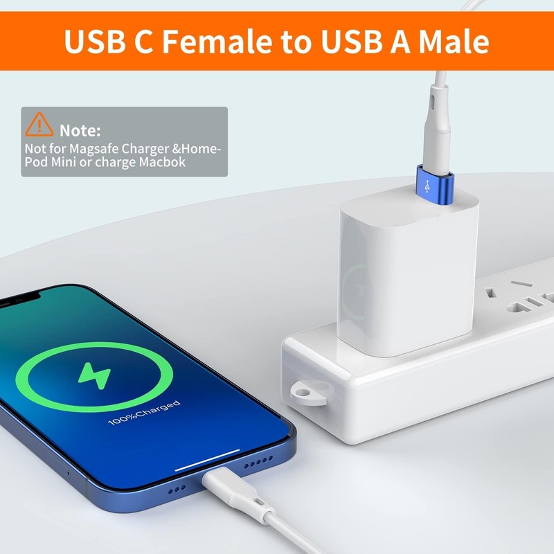 Type C to USB A Charger Cable Converter gallery