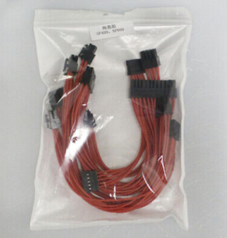 QTY1For CORSAIR SFX SF450 SF600 SF750 Power Supply New Soft Silicone Module Wire gallery