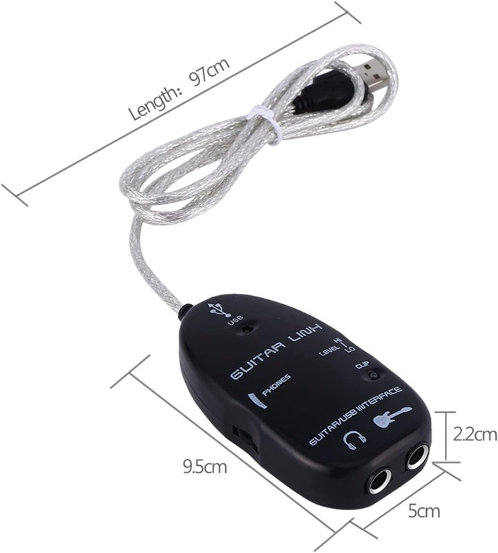 Easy Plug and Play USB Guitar Interface - Compatible with Multiple OS Systems gallery
