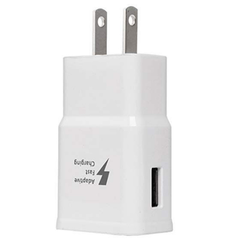 White Universal USB Charging Set Fast Wall Charger + Type-C Charging Cable Cord gallery
