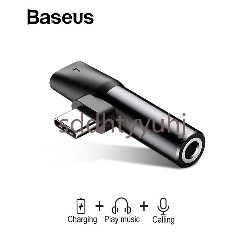 Baseus Type C Charging USB-C to 3.5mm Aux Jack Cable Adapter For Xiaomi Huawei