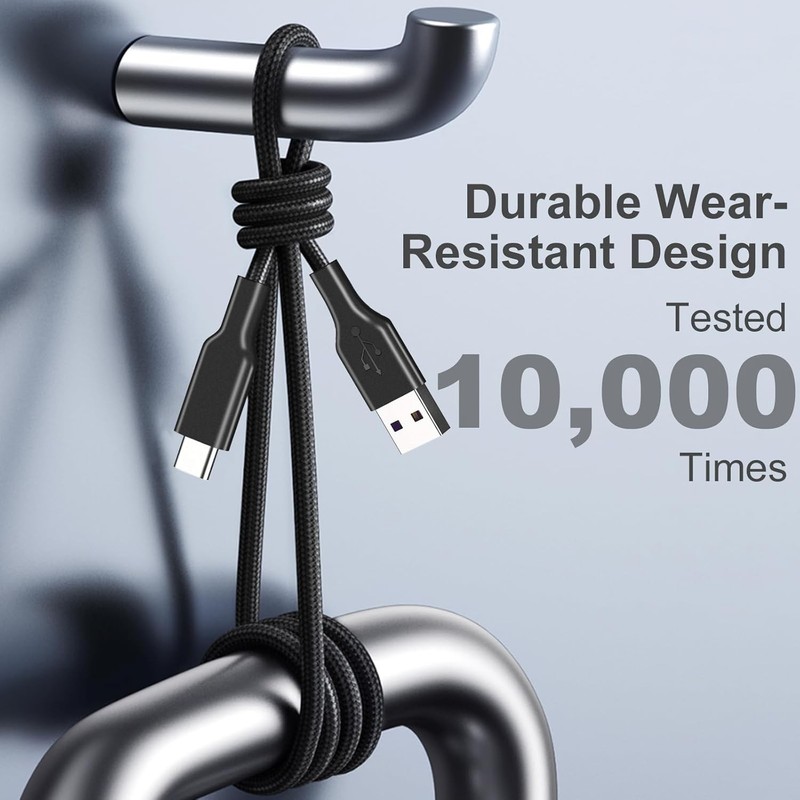 Braided USB C Cable 4 Pack 3.1FT 60W gallery
