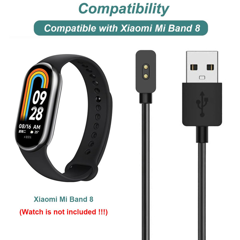 Charger for Xiaomi Mi Band 8/9/10, Replacement USB Charging Cable Cord for Mi Ba gallery