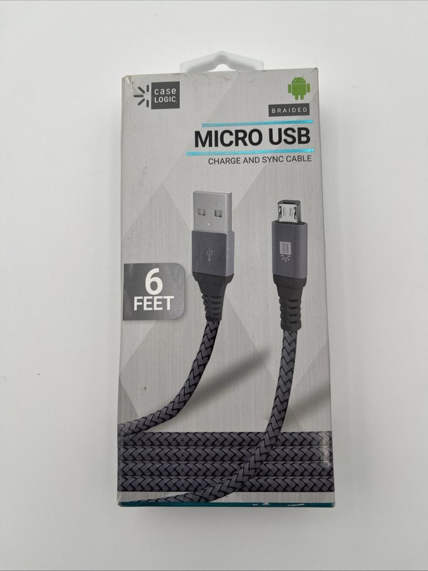 Micro USB Charge And Sync Cable 6 Feet