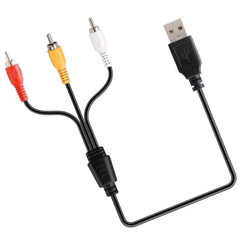 USB to 3RCA Cable, 1.5m/5ft USB Male to 3 RCA Male Jack Free Shipping gallery