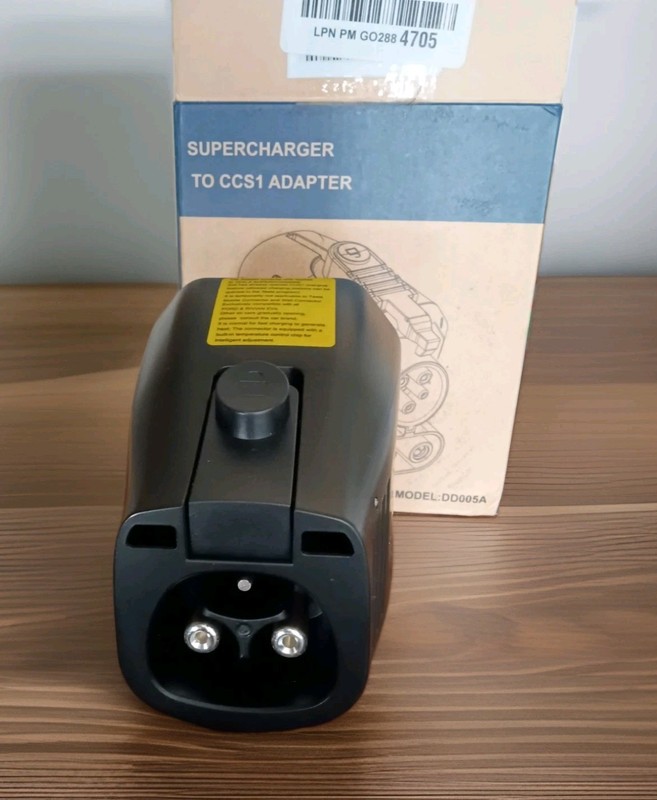 Tesla Supercharger To CCS1 Charger Adapter, Max 500A 1000V Fast Charge gallery
