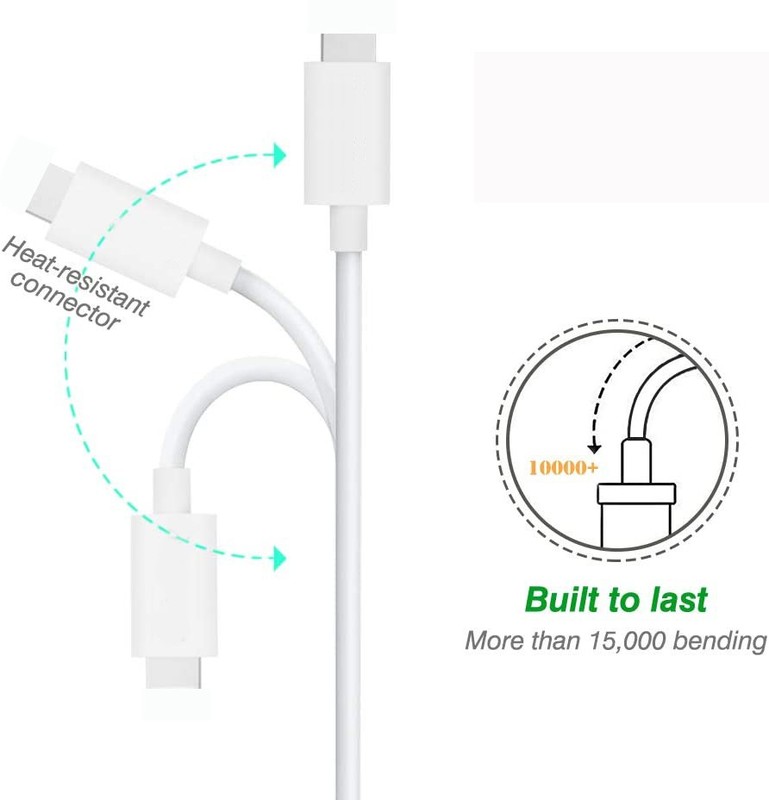 For iPhone 16/17/Pro/Max/Air- Short USB-C Cable PD Fast Charge Cord Power Wire gallery