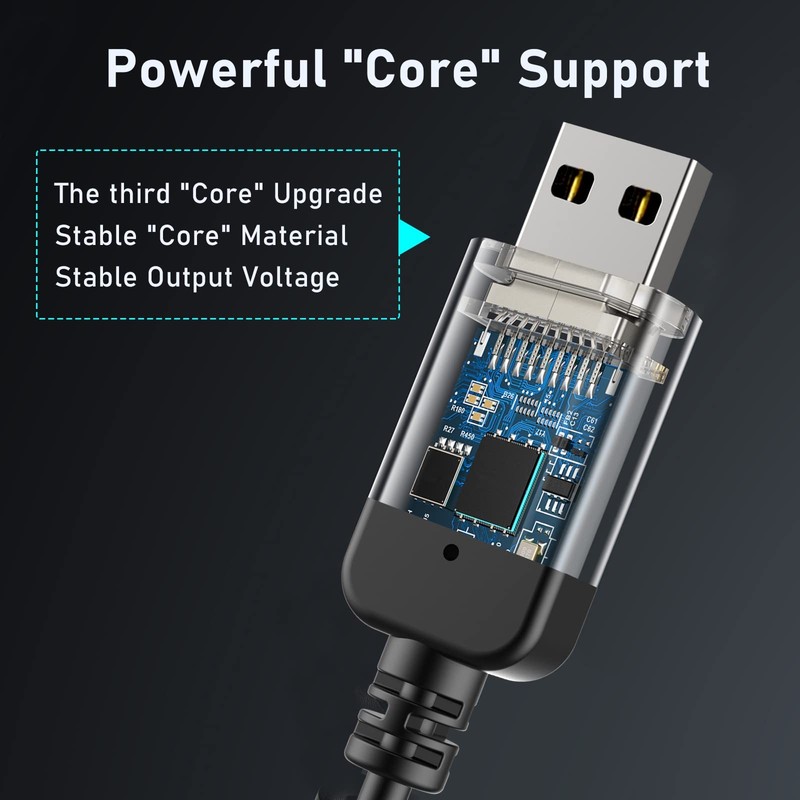 Radar Detector Cord, USB to RJ11 Cable,RJ11 Plug Power Cable,for Escort Unide... gallery