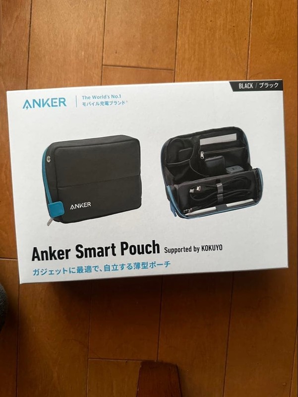 Anker Smart Pouch Black Durable Case With Anker 322 60W USB C Cable 0.9m Set gallery