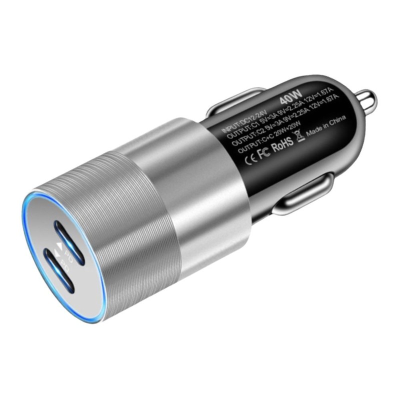 40W Fast Car Charger Magnetic Charging Cable For iPhone 17 16 15 14 13 12 iWatch