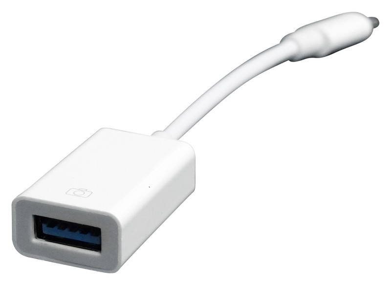 Rockville iUSB USB-A to Iightning adapter dongle USB microphones to iPhone/iPad gallery