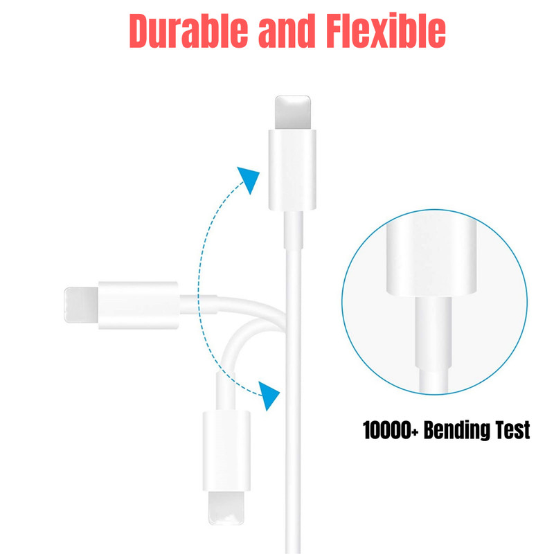 For iPhone 11/12/13/14/X/8 Fast 20W PD USB-C Wall Charger Cube Power Adapter Lot gallery