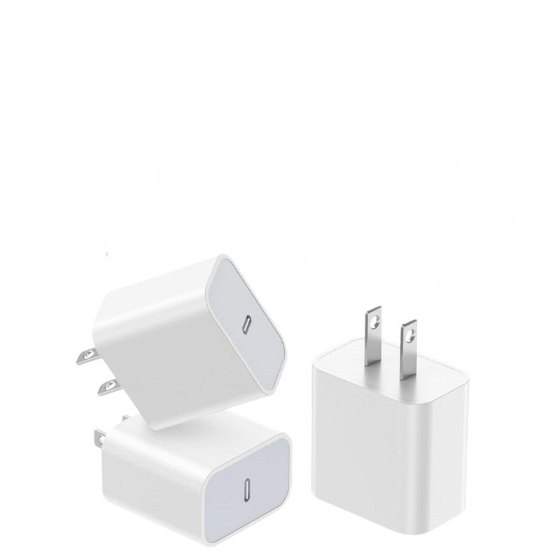3X USB C For iPhone 17 16e 15 14 13 12 11 PD 20W Fast Charger Block Type C Cable