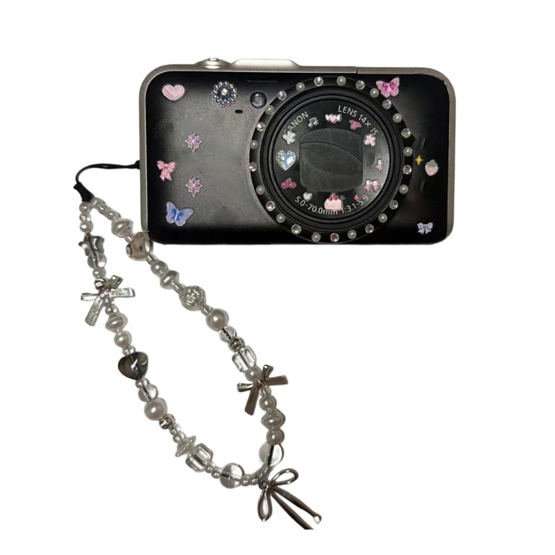 Elegant Silver Charm Phone Lanyard Secure Strapped For Devices gallery