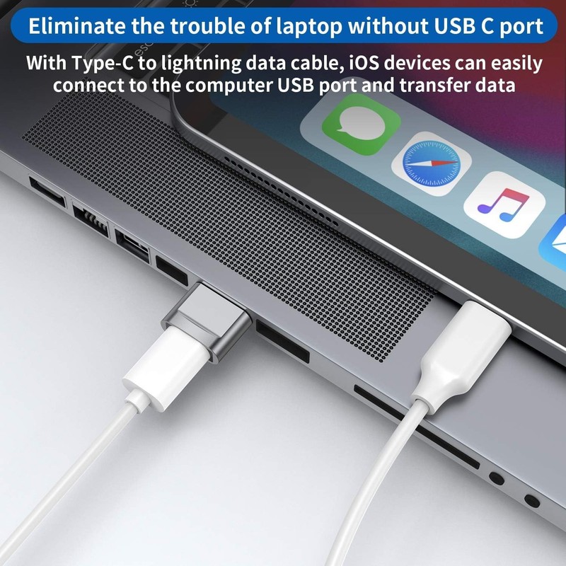 Type C to USB A Charger Cable Converter pack of 4 gallery