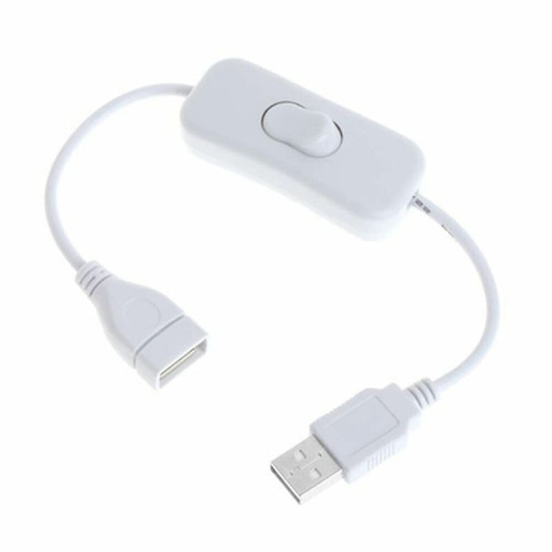 2 Pack Usb Switch On/off Extension Cable 4 Pin Data Sync 2.0 Cord 303 Rocker gallery